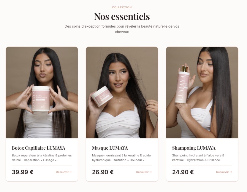 Lumaya Store — screenshot 2